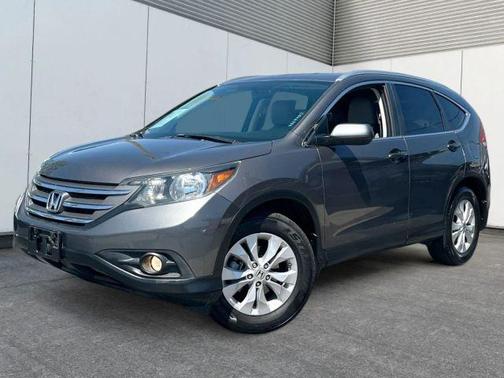 Gray 2013 Honda CR-V EX-L