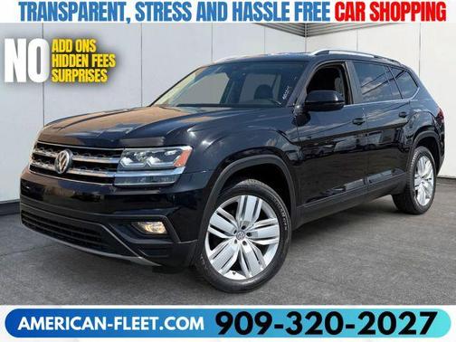 Deep Black Pearl Effect 2019 Volkswagen Atlas 3.6L SE w/Technology