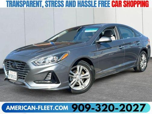 Gray 2018 Hyundai SONATA SEL