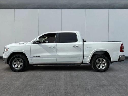 White 2021 RAM 1500 Laramie