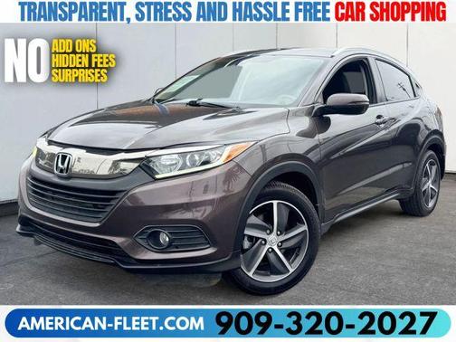 Burgundy 2022 Honda HR-V EX