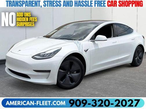 White 2020 Tesla Model 3 Standard Range