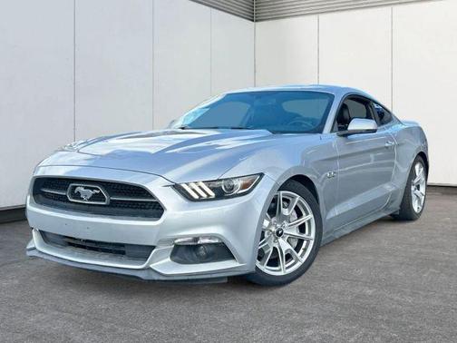 Silver 2015 Ford Mustang GT Premium