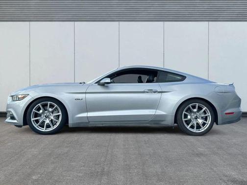 Silver 2015 Ford Mustang GT Premium