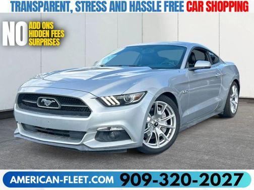 Silver 2015 Ford Mustang GT Premium