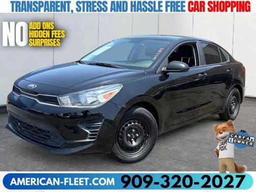 Black 2021 Kia Rio LX
