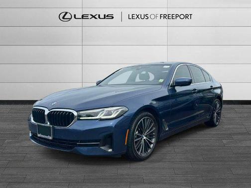 Phytonic Blue Metallic 2021 BMW 530 xDrive