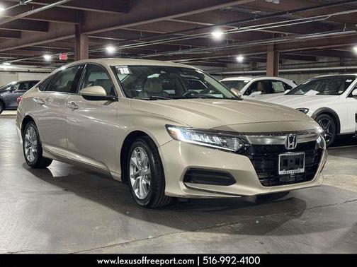 Gold 2018 Honda Accord LX