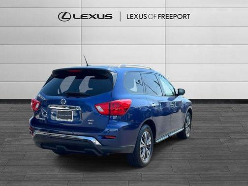 Caspian Blue 2018 Nissan Pathfinder SL