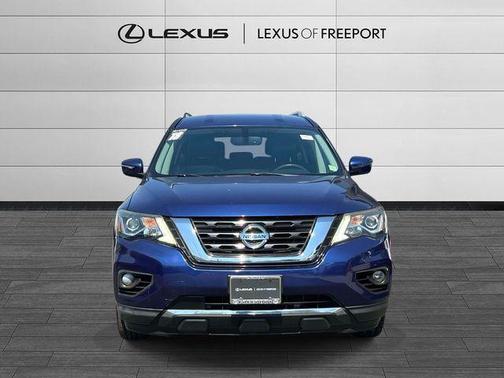 Caspian Blue 2018 Nissan Pathfinder SL