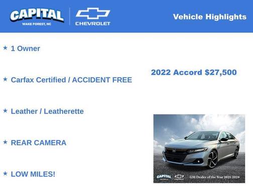2022 Honda Accord Sport 1.5T