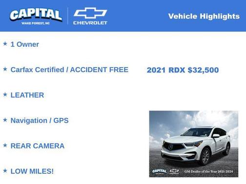 2021 Acura RDX Technology Package