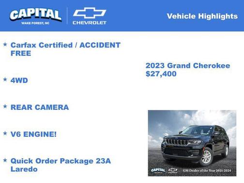 2023 Jeep Grand Cherokee Laredo