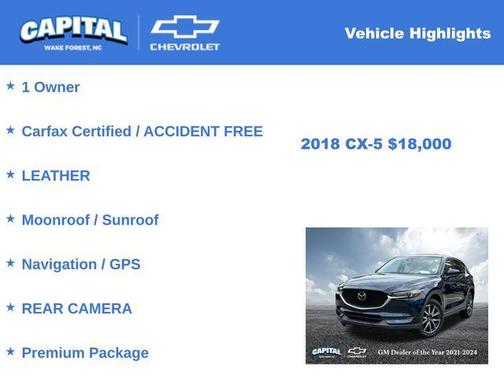 2018 Mazda CX-5 Grand Touring