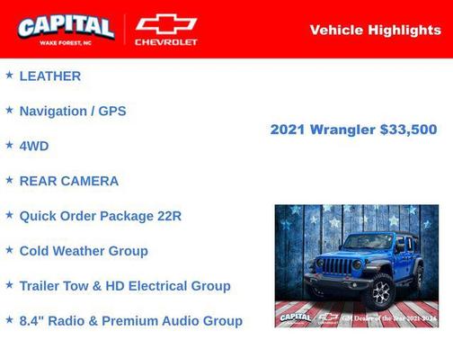 2021 Jeep Wrangler Unlimited Rubicon