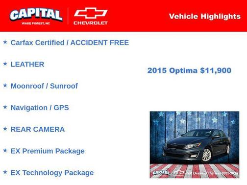 2015 Kia Optima EX