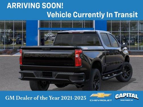 Black 2026 Chevrolet Silverado 1500 Custom Trail Boss