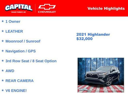 2021 Toyota Highlander XLE
