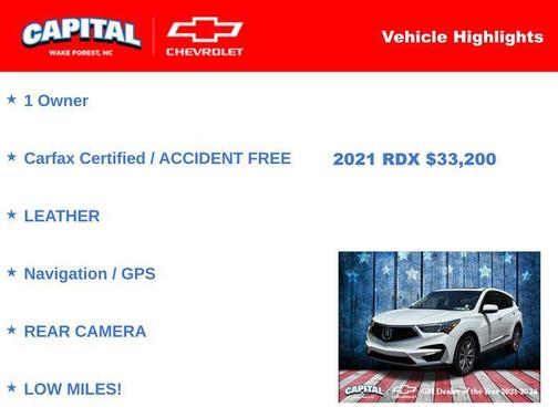 2021 Acura RDX Technology Package