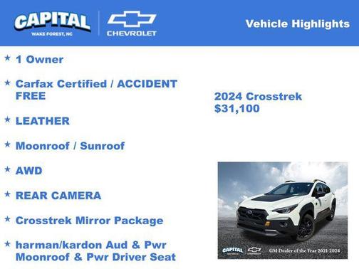 2024 Subaru Crosstrek Wilderness