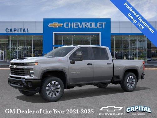 Sterling Gray Metallic 2026 Chevrolet Silverado 2500 Custom