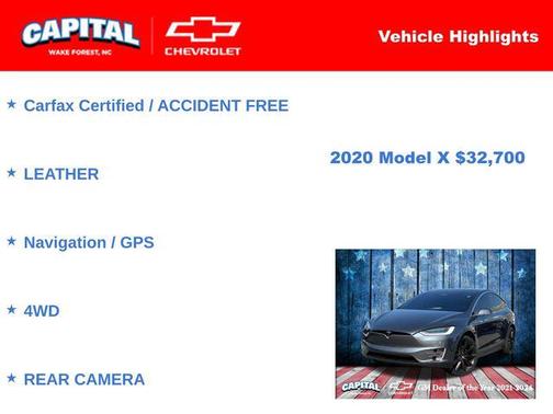 2020 Tesla Model X Long Range Dual Motor All-Wheel Drive