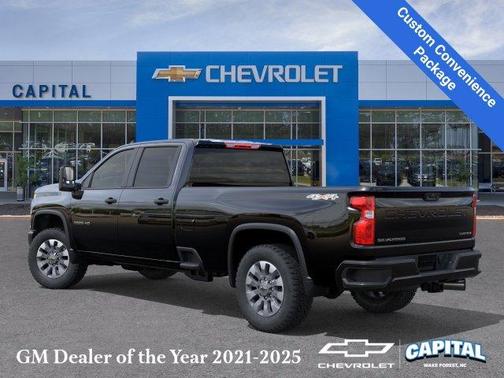 Black 2026 Chevrolet Silverado 2500 Custom