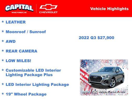 2022 Audi Q3 45 S line Premium Plus