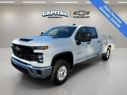 Summit White 2026 Chevrolet Silverado 2500 WT