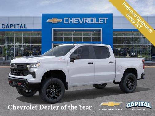 Summit White 2026 Chevrolet Silverado 1500 LT Trail Boss