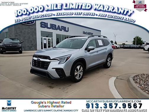 Ice Silver Metallic 2024 Subaru Ascent Premium