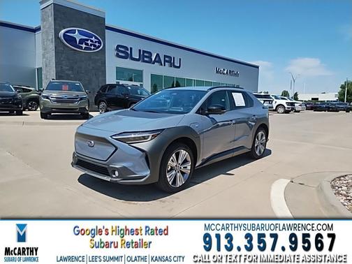 Gray Pearl 2023 Subaru Solterra Limited