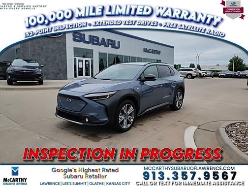 Gray Pearl 2023 Subaru Solterra Limited