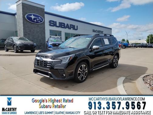 Crystal Black Silica 2023 Subaru Ascent Limited