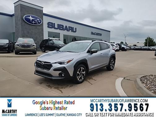 Ice Silver Metallic 2024 Subaru Crosstrek Premium
