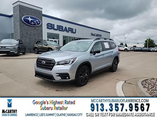 Ice Silver Metallic 2022 Subaru Ascent Onyx Edition