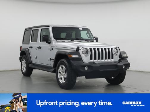 Silver 2023 Jeep Wrangler Unlimited Sport S