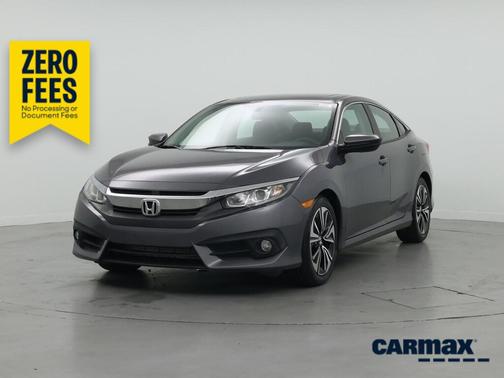 Gray 2017 Honda Civic EX-T
