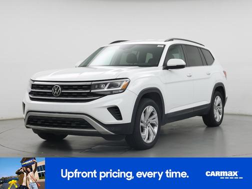 White 2021 Volkswagen Atlas SE w/Tech