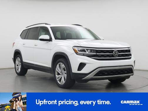 White 2021 Volkswagen Atlas SE w/Tech