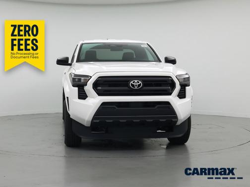 White 2025 Toyota Tacoma SR