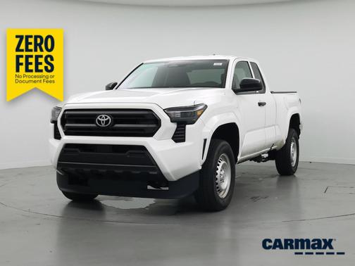 White 2025 Toyota Tacoma SR