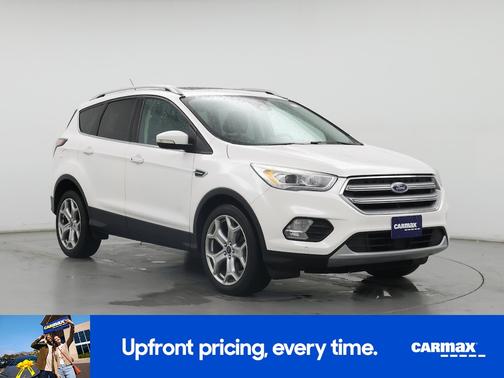 White 2017 Ford Escape Titanium