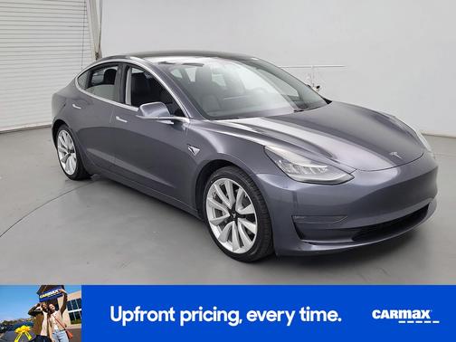 Black 2019 Tesla Model 3 Long Range