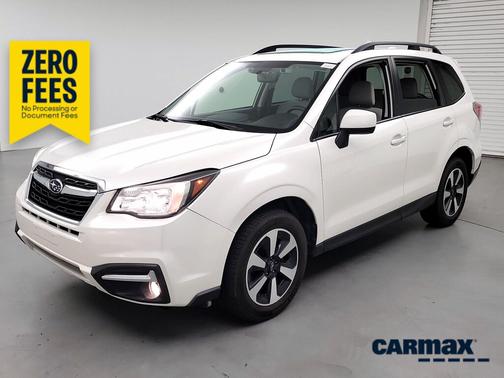 White 2018 Subaru Forester 2.5I Premium