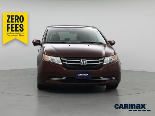 Burgundy 2017 Honda Odyssey EX-L