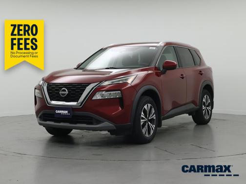 Red 2023 Nissan Rogue SV