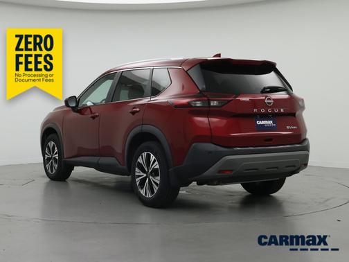 Red 2023 Nissan Rogue SV