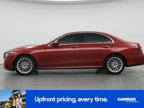Red 2022 Mercedes-Benz E-Class