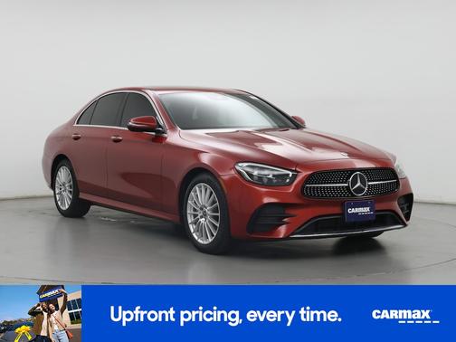 Red 2022 Mercedes-Benz E-Class